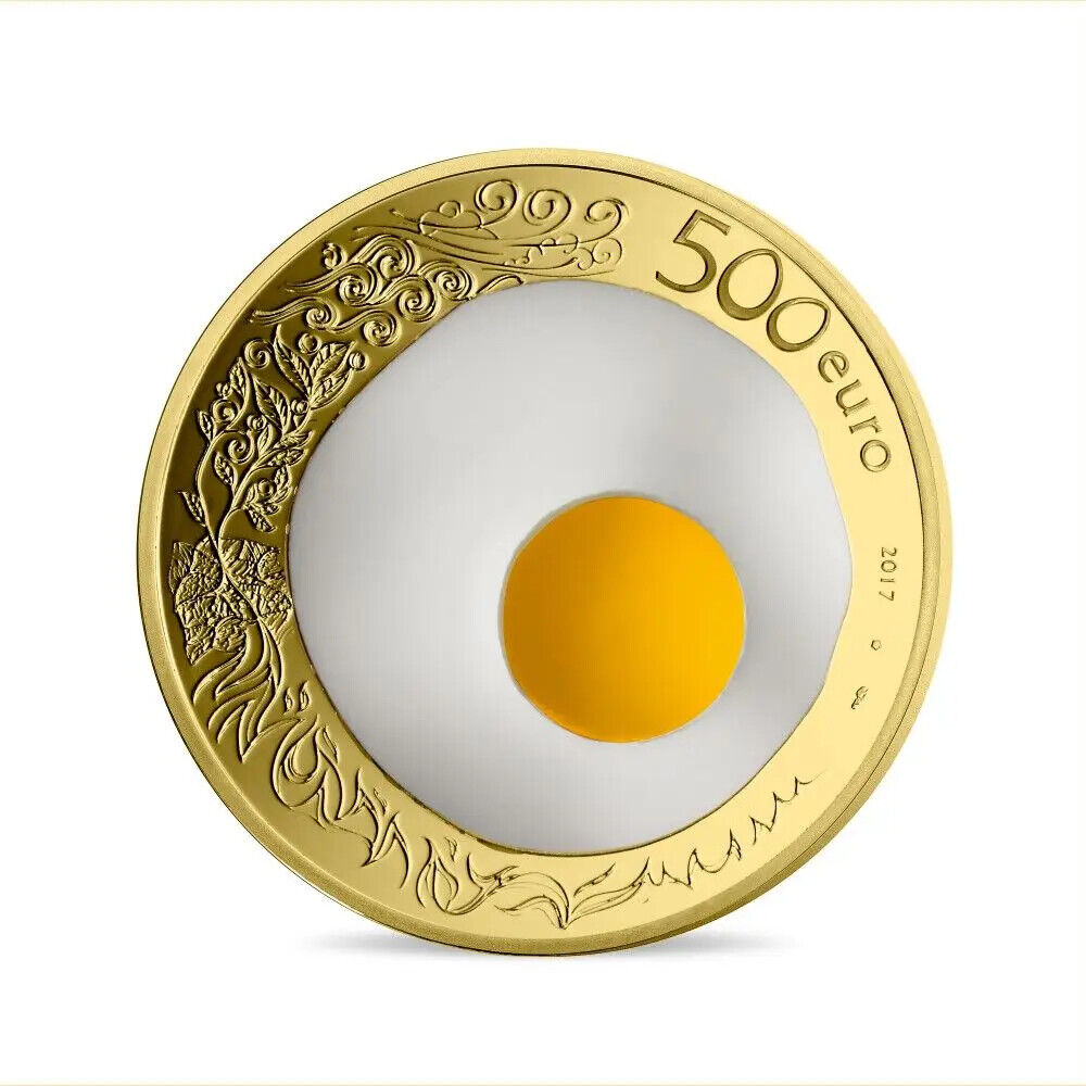 2017 France Guy Savoy - Egg G500E ULTRA RARE 5 oz GOLD COIN! PF 70 ULTRA CAMEO