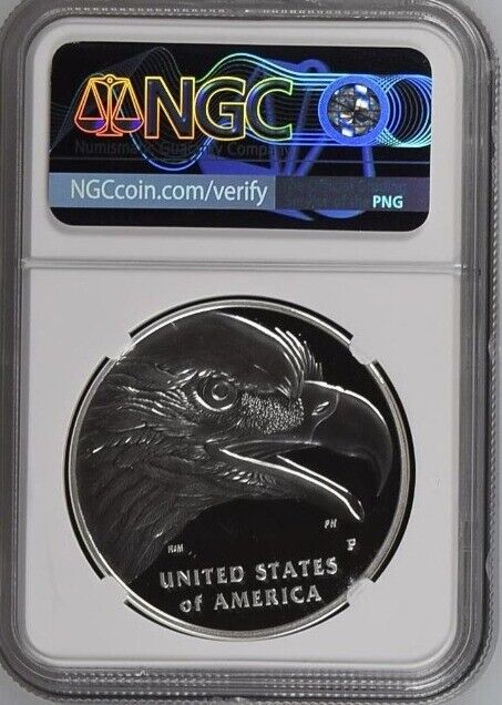 2022-P NGC PF70 American Liberty 1 oz Silver Proof Medal Director Signed Gibson