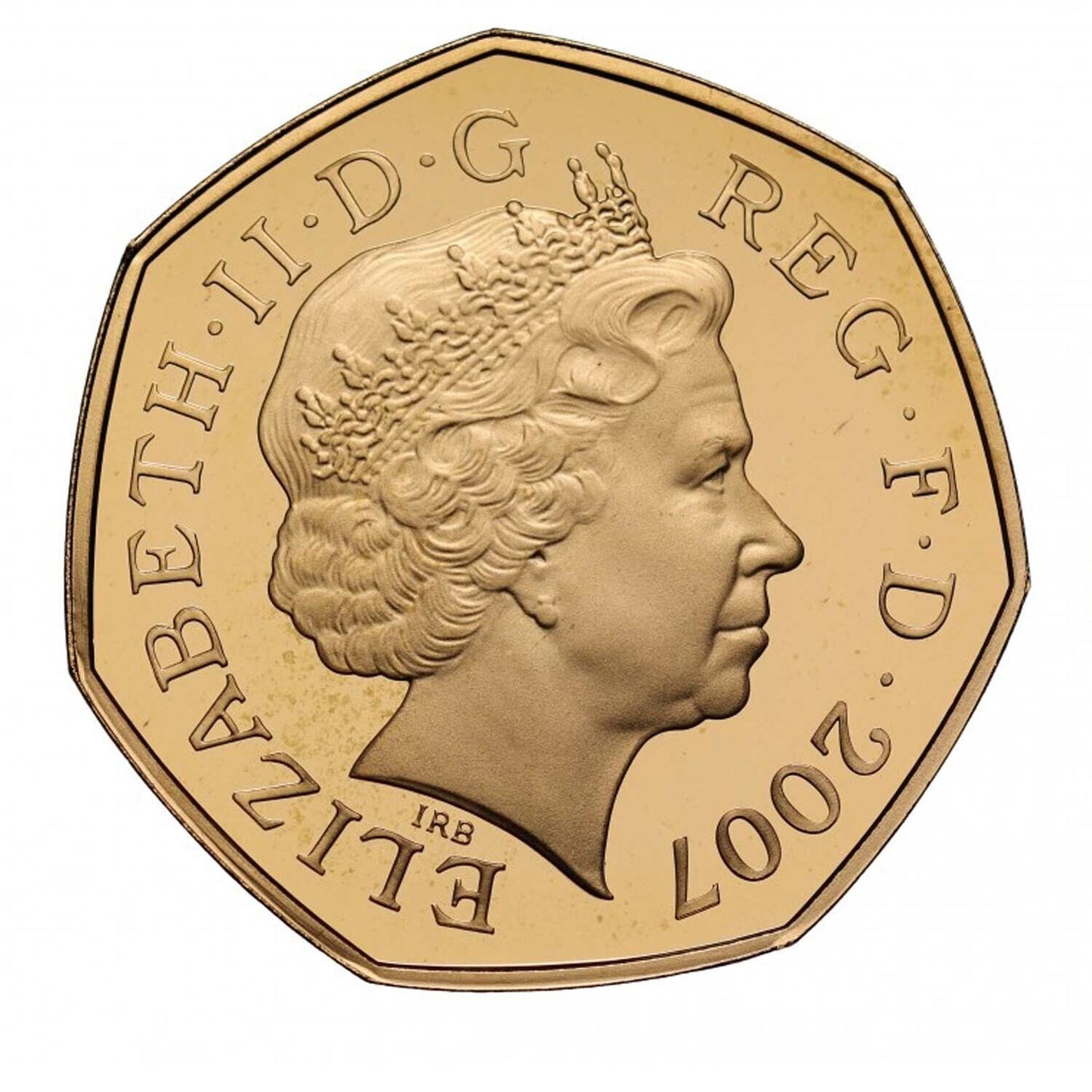 Great Britain 2007 Scout UK 50 Pence Gold Coin